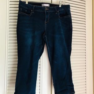 No Boundaries size 17 Jean capris Vguc